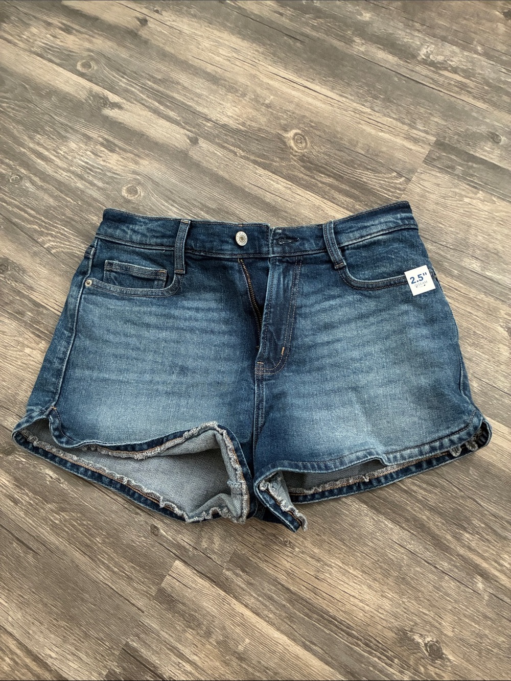 Arizona Jean Company Blue Denim Cutoff Shorts